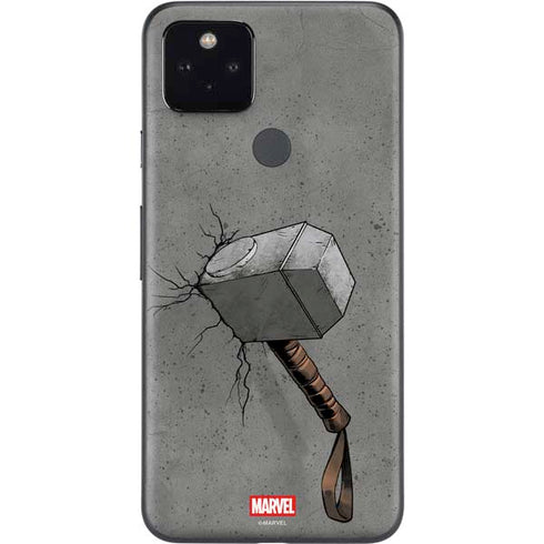Marvel Thor Thor’s Hammer Mjolnir Google Pixel 5a Skin